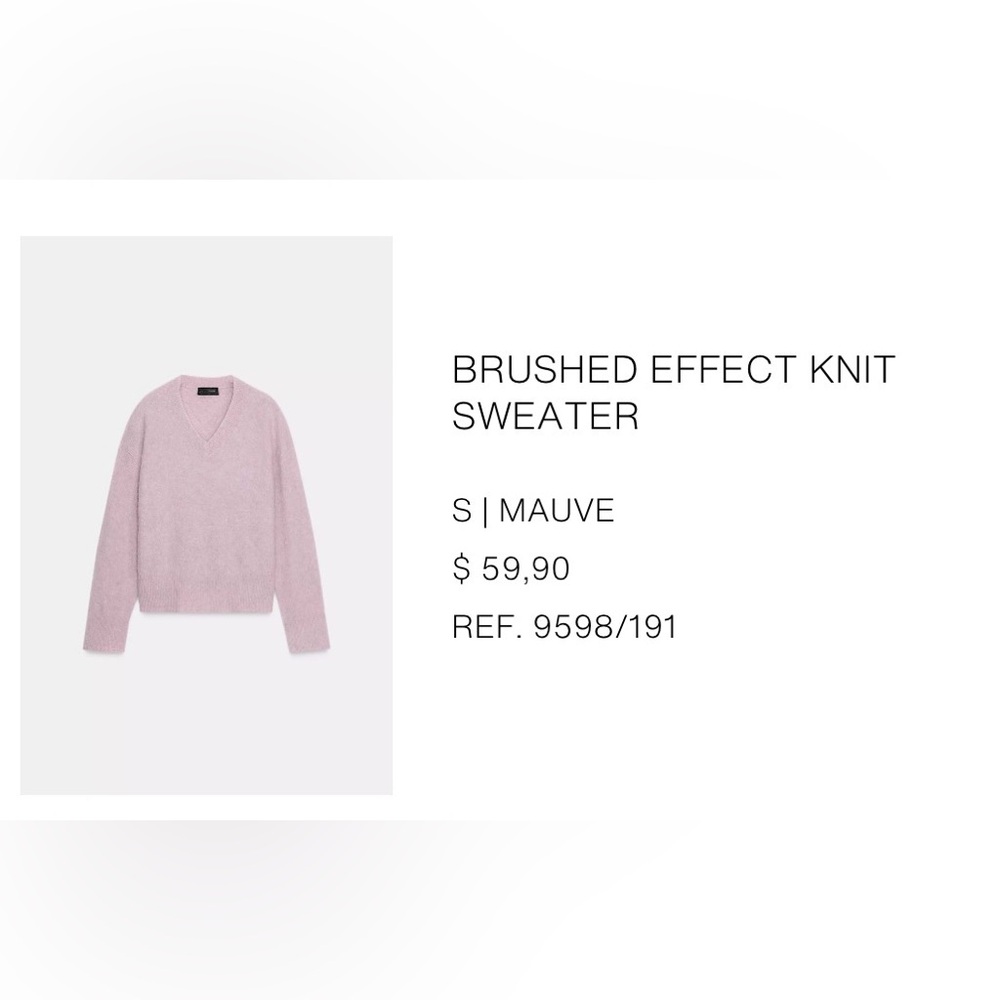 Zara sweater